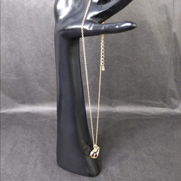 Gold Tone Necklace & Earring Set - Picture 4 of 9